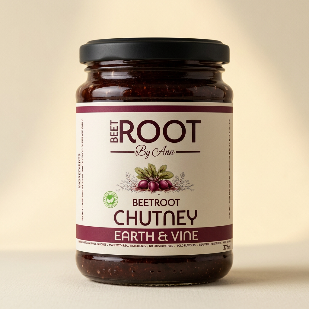 Earth & Vine beetroot product by BeetRoot By Ann