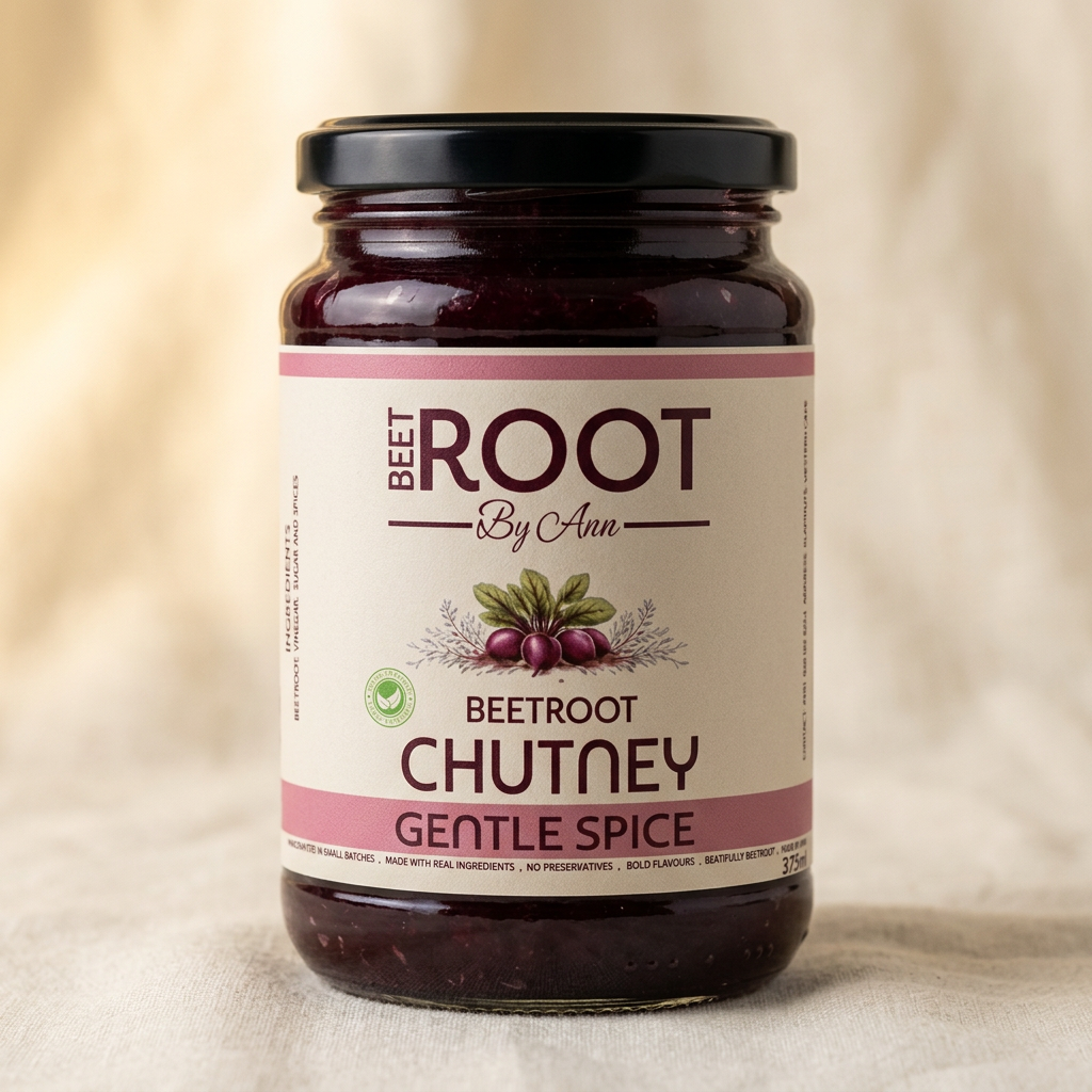 Gentle Spice beetroot product by BeetRoot By Ann