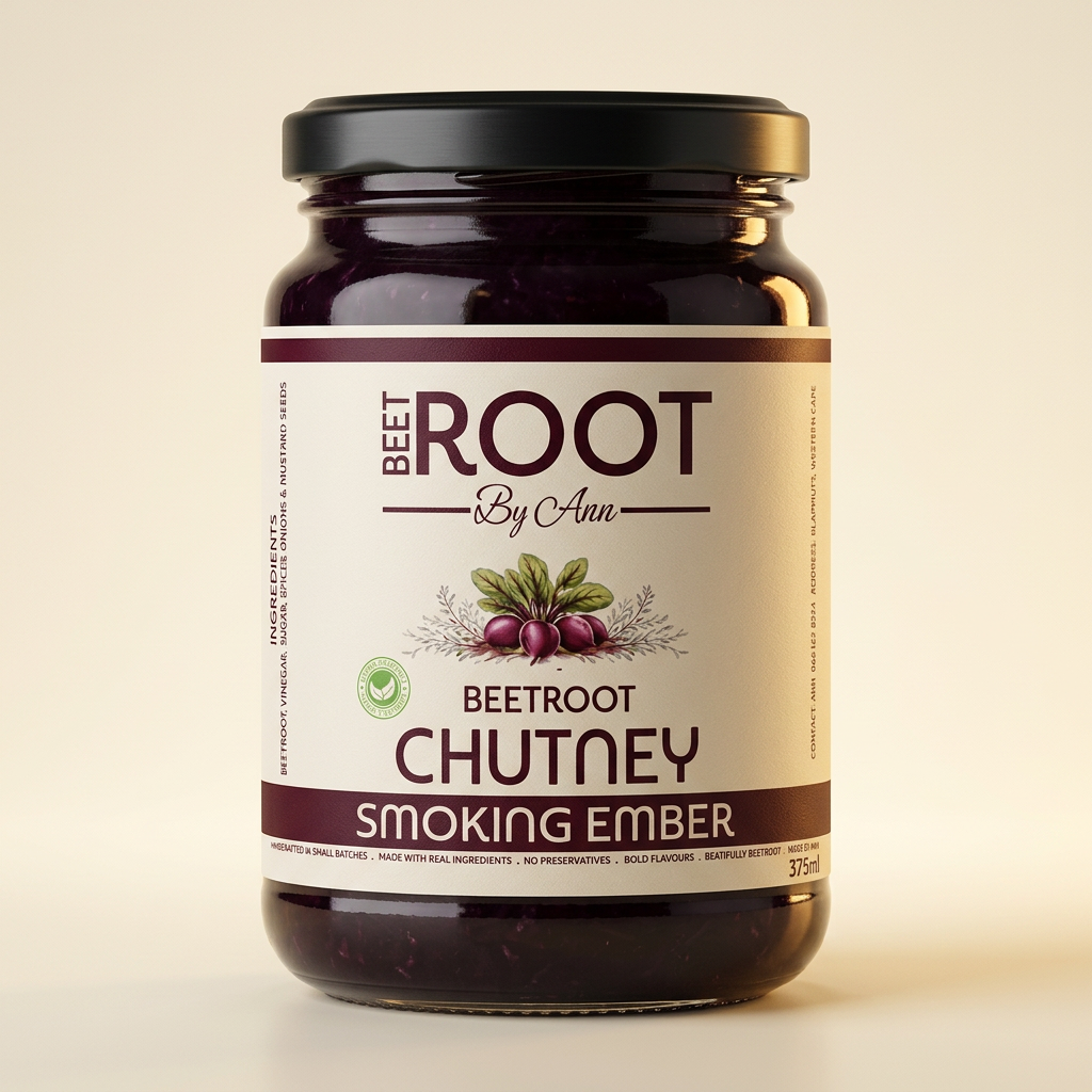 Smoking Ember beetroot product by BeetRoot By Ann